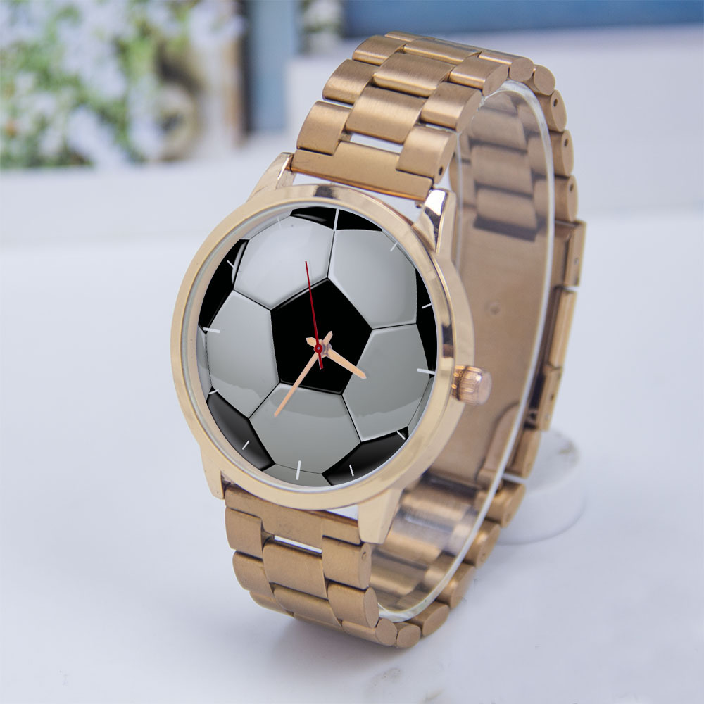Jewelry For Watches - Football Football Design Fans argent homme
