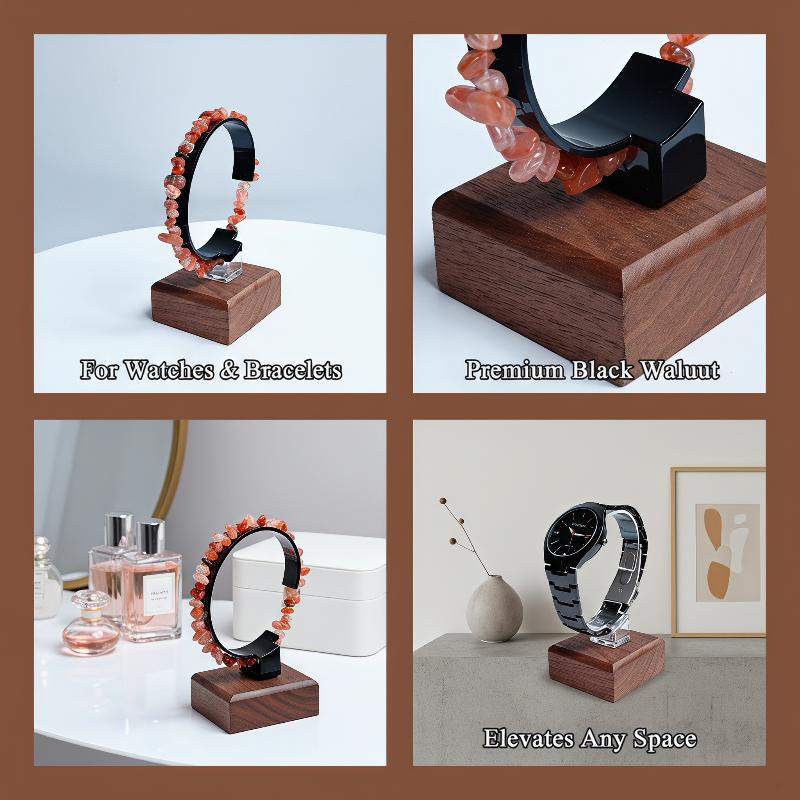 Jewelry And Watches Inc - Support en bois en forme de