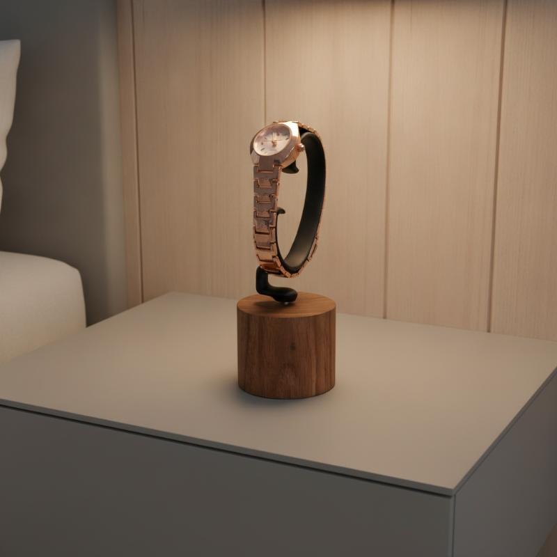 Support de montre en bois en f - Jewelry And Watches Inc avis et prix