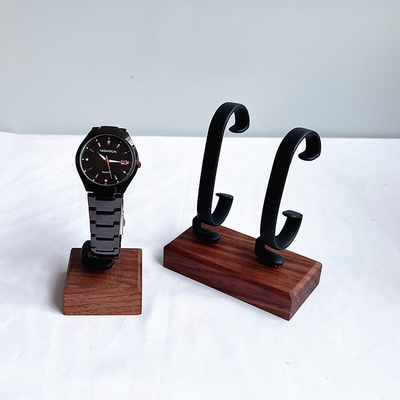 Support de montre en bois en f - Jewelry And Watches Inc avis et prix